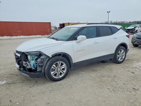 2020 Chevrolet Blazer, VIN 3GNKBCRSXLS698663. Фото 1 з 6 з аукціону Copart. Каталог авто зі США OpenDataCar.