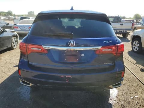2017 Acura MDX, VIN 5FRYD4H46HB508488. Фото 6 з 6 з аукціону Copart. Каталог авто зі США OpenDataCar.