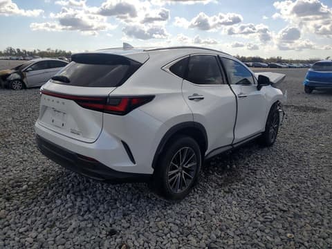 2022 Lexus NX 250, VIN 2T2ADCAZ7NC001730. Фото 3 з 6 з аукціону Copart. Каталог авто зі США OpenDataCar.