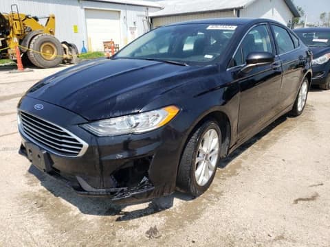 2019 Ford Fusion, VIN 3FA6P0LU7KR207353. Фото 1 з 6 з аукціону Copart. Каталог авто зі США OpenDataCar.