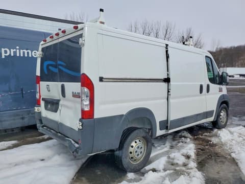 2017 Ram ProMaster 1500, VIN 3C6TRVAG7HE536398. Фото 3 из 6 с аукциона Copart. Каталог авто из США OpenDataCar.