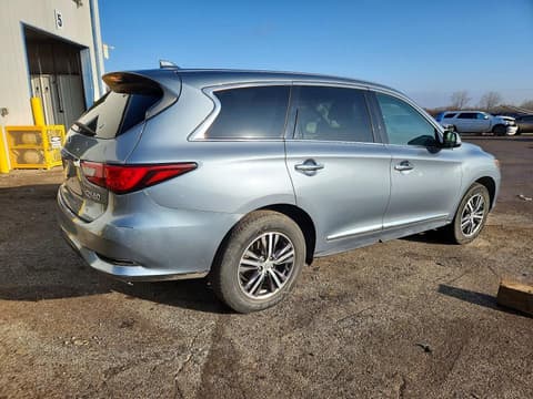 2018 Infiniti QX60, VIN 5N1DL0MM1JC525313. Фото 3 з 6 з аукціону Copart. Каталог авто зі США OpenDataCar.