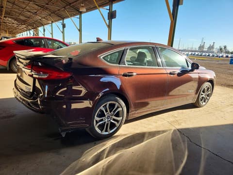 2019 Ford Fusion, VIN 3FA6P0RU5KR191158. Фото 3 з 6 з аукціону Copart. Каталог авто зі США OpenDataCar.