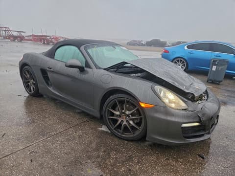 2015 Porsche Boxster, VIN WP0CA2A8XFS120850. Фото 4 з 6 з аукціону Copart. Каталог авто зі США OpenDataCar.
