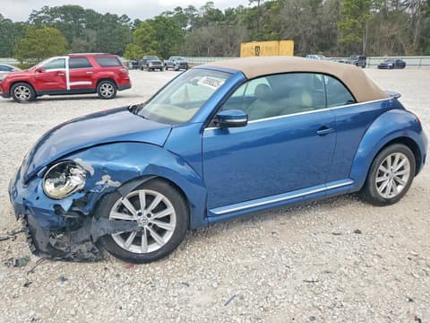 2018 Volkswagen Beetle, VIN 3VW5DAAT0JM516945. Фото 1 з 6 з аукціону Copart. Каталог авто зі США OpenDataCar.