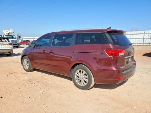 2016 Kia Sedona, VIN KNDMB5C1XG6211579. Фото 2 з 6 з аукціону Copart. Каталог авто зі США OpenDataCar.