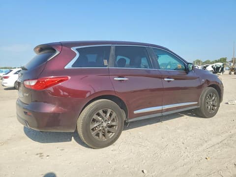 2014 Infiniti QX60, VIN 5N1AL0MN9EC518949. Фото 3 з 6 з аукціону Copart. Каталог авто зі США OpenDataCar.