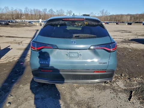 2025 Honda HR-V, VIN 3CZRZ2H55SM707601. Фото 6 з 6 з аукціону Copart. Каталог авто зі США OpenDataCar.