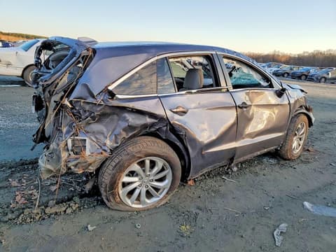 2018 Acura RDX, VIN 5J8TB3H57JL000099. Фото 3 з 6 з аукціону Copart. Каталог авто зі США OpenDataCar.