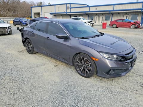 2020 Honda Civic, VIN 2HGFC2F80LH570558. Фото 4 з 6 з аукціону Copart. Каталог авто зі США OpenDataCar.