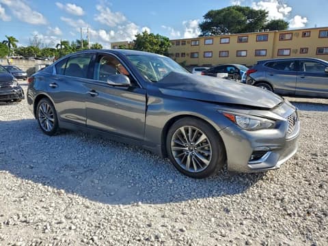 2024 Infiniti Q50, VIN JN1EV7BR1RM631893. Фото 4 з 6 з аукціону Copart. Каталог авто зі США OpenDataCar.