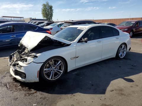 2013 Bmw 7 Series, VIN WBAYA6C56DD143380. Фото 1 з 6 з аукціону Copart. Каталог авто зі США OpenDataCar.