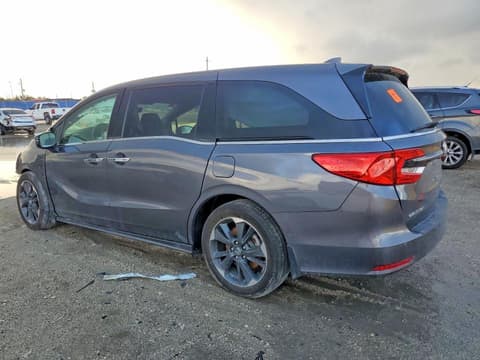 2024 Honda Odyssey, VIN 5FNRL6H97RB027179. Photo 2 of 6 from Copart auction. OpenDataCar US salvage catalog.