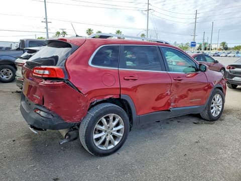 2015 Jeep Cherokee, VIN 1C4PJMDS5FW673645. Фото 3 з 6 з аукціону Copart. Каталог авто зі США OpenDataCar.