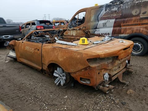 2018 Chevrolet Camaro, VIN 1G1FH3D74J0176121. Фото 2 з 6 з аукціону Copart. Каталог авто зі США OpenDataCar.