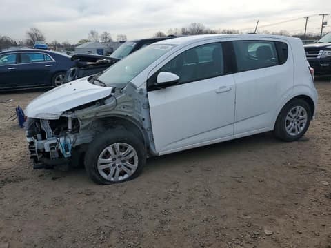 2019 Chevrolet Sonic, VIN 1G1JG6SB1K4125692. Фото 1 з 6 з аукціону Copart. Каталог авто зі США OpenDataCar.