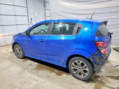 2019 Chevrolet Sonic, VIN 1G1JD6SB7K4139850. Фото 2 из 6 с аукциона Copart. Каталог авто из США OpenDataCar.