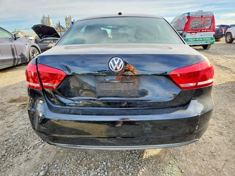 2013 Volkswagen Passat, VIN 1VWAH7A37DC113654. Фото 6 з 6 з аукціону Copart. Каталог авто зі США OpenDataCar.