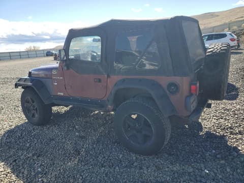 2001 Jeep Wrangler, VIN 1J4FA29P11P361906. Фото 2 з 6 з аукціону Copart. Каталог авто зі США OpenDataCar.