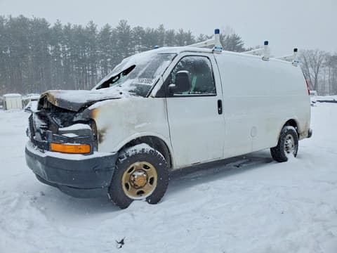 2019 Chevrolet Express 2500, VIN 1GCWGAFP7K1179893. Фото 1 из 6 с аукциона Copart. Каталог авто из США OpenDataCar.
