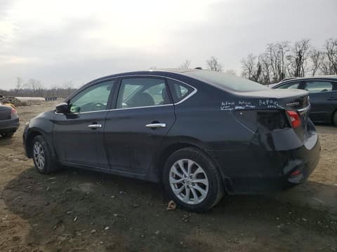2019 Nissan Sentra, VIN 3N1AB7AP8KL605847. Фото 2 з 6 з аукціону Copart. Каталог авто зі США OpenDataCar.