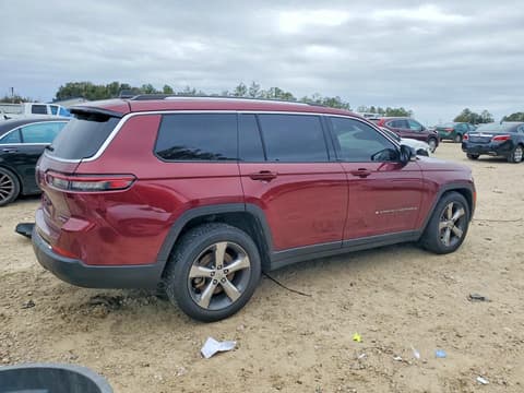 2021 Jeep Grand Cherokee L, VIN 1C4RJKBG8M8121859. Фото 3 з 6 з аукціону Copart. Каталог авто зі США OpenDataCar.