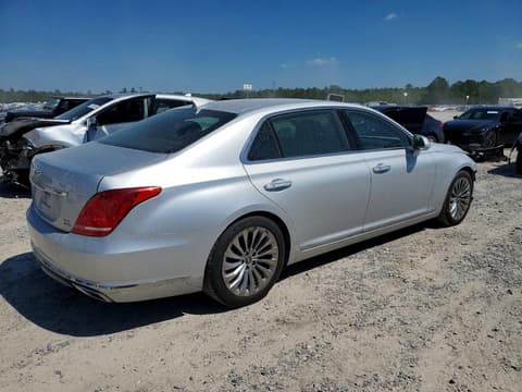 2019 Genesis G90, VIN KMTF54JH4KU059265. Photo 3 of 6 from Copart auction. OpenDataCar US salvage catalog.