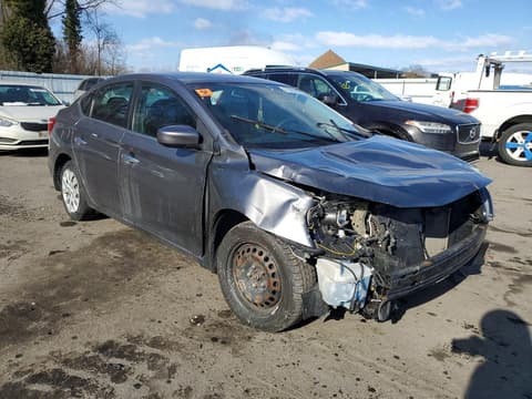 2017 Nissan Sentra, VIN 3N1AB7AP6HY305459. Фото 4 з 6 з аукціону Copart. Каталог авто зі США OpenDataCar.