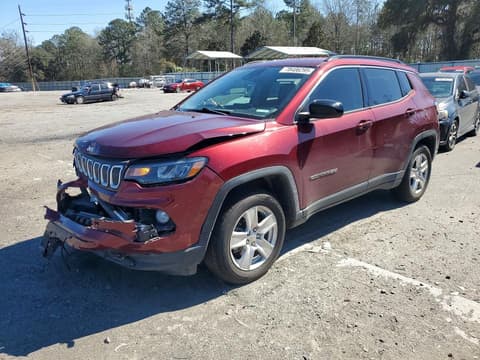 2022 Jeep Compass, VIN 3C4NJDBB7NT150867. Фото 1 з 6 з аукціону Copart. Каталог авто зі США OpenDataCar.