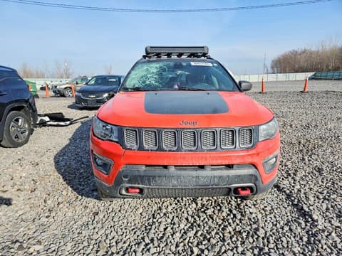 2018 Jeep Compass, VIN 3C4NJDDBXJT403624. Фото 5 з 6 з аукціону Copart. Каталог авто зі США OpenDataCar.