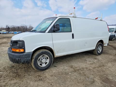 2013 Chevrolet Express 2500, VIN 1GCWGFCA6D1112041. Фото 1 з 6 з аукціону Copart. Каталог авто зі США OpenDataCar.