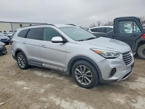 2017 Hyundai Santa Fe, VIN KM8SMDHF0HU178164. Фото 4 з 6 з аукціону Copart. Каталог авто зі США OpenDataCar.