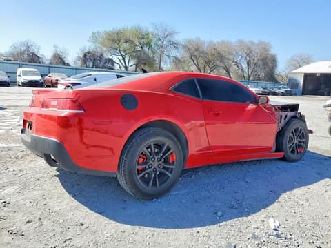 2015 Chevrolet Camaro, VIN 2G1FD1E37F9110820. Фото 3 з 6 з аукціону Copart. Каталог авто зі США OpenDataCar.