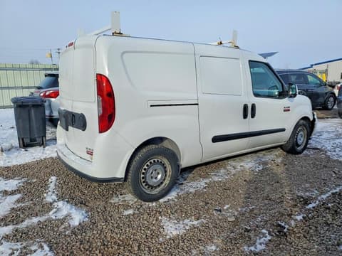2017 Ram ProMaster City, VIN ZFBERFBB5H6D60926. Фото 3 из 6 с аукциона Copart. Каталог авто из США OpenDataCar.