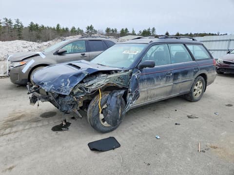 1999 Subaru Legacy, VIN 4S3BG6855X7633926. Photo 1 of 6 from Copart auction. OpenDataCar US salvage catalog.