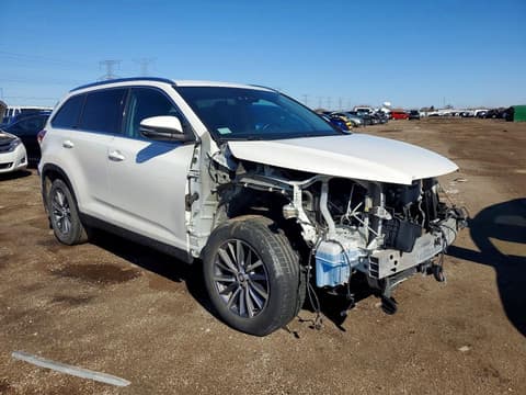 2019 Toyota Highlander, VIN 5TDJZRFH2KS576894. Фото 4 з 6 з аукціону Copart. Каталог авто зі США OpenDataCar.