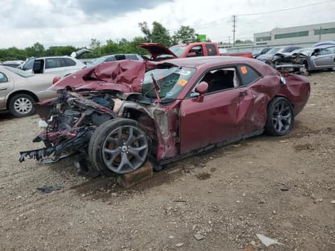 2019 Dodge Challenger, VIN 2C3CDZBT4KH524865. Фото 1 з 6 з аукціону Copart. Каталог авто зі США OpenDataCar.