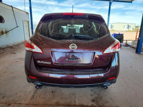 2013 Nissan Murano, VIN JN8AZ1MU4DW209746. Фото 6 з 6 з аукціону Copart. Каталог авто зі США OpenDataCar.