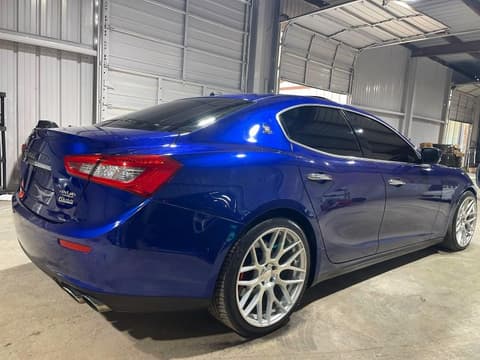 2014 Maserati Ghibli, VIN ZAM57RTA0E1087454. Фото 4 з 6 з аукціону Copart. Каталог авто зі США OpenDataCar.