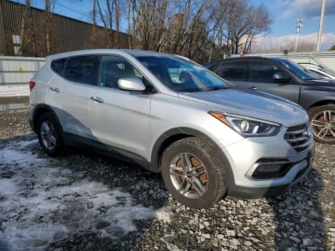 2017 Hyundai Santa Fe, VIN 5XYZTDLB6HG394886. Фото 4 из 6 с аукциона Copart. Каталог авто из США OpenDataCar.
