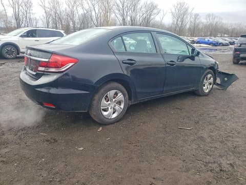 2014 Honda Civic, VIN 2HGFB2F53EH544662. Фото 3 з 6 з аукціону Copart. Каталог авто зі США OpenDataCar.