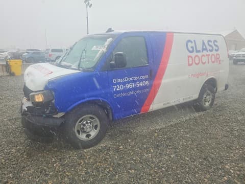 2019 Chevrolet Express 2500, VIN 1GCWGAFG4K1313226. Фото 1 з 6 з аукціону Copart. Каталог авто зі США OpenDataCar.