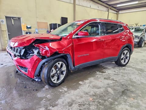 2019 Jeep Compass, VIN 3C4NJCCB3KT802100. Фото 1 из 6 с аукциона Copart. Каталог авто из США OpenDataCar.