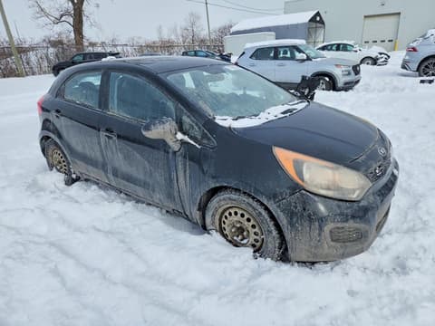 2013 Kia Rio, VIN KNADM5A33D6873995. Фото 4 з 6 з аукціону Copart. Каталог авто зі США OpenDataCar.