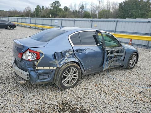 2010 Infiniti G37, VIN JN1CV6AP1AM406590. Фото 3 з 6 з аукціону Copart. Каталог авто зі США OpenDataCar.