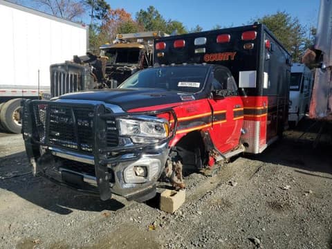 2019 Ram 4500, VIN 3C7WRLCL1KG594056. Photo 2 of 6 from Copart auction. OpenDataCar US salvage catalog.