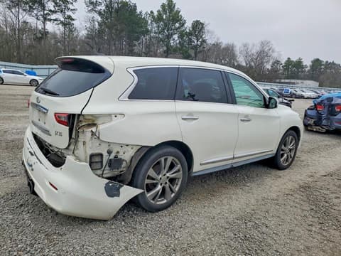 2013 Infiniti JX35, VIN 5N1AL0MN0DC319271. Фото 3 з 6 з аукціону Copart. Каталог авто зі США OpenDataCar.