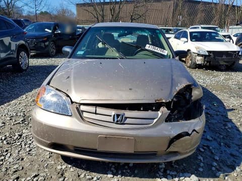 2002 Honda Civic, VIN 2HGES16582H598282. Фото 5 з 6 з аукціону Copart. Каталог авто зі США OpenDataCar.