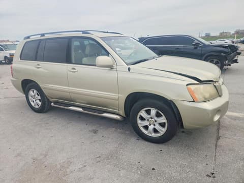 2003 Toyota Highlander, VIN JTEGD21A430058425. Фото 4 з 6 з аукціону Copart. Каталог авто зі США OpenDataCar.