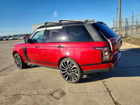 2017 Land rover Range Rover, VIN SALGS2FE2HA320426. Фото 2 з 6 з аукціону Copart. Каталог авто зі США OpenDataCar.